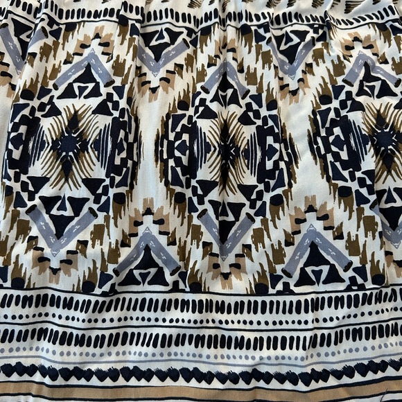 Hale Bob Geometric Print Halter Dress - Picture 3 of 9